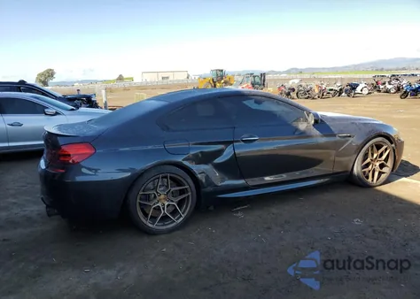 2014 BMW M6 из США, поврежденный, VIN WBSLX9C52ED160538